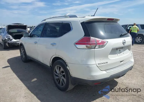 2015 Nissan Rogue Sl from USA, damaged, VIN 5N1AT2MT7FC842347
